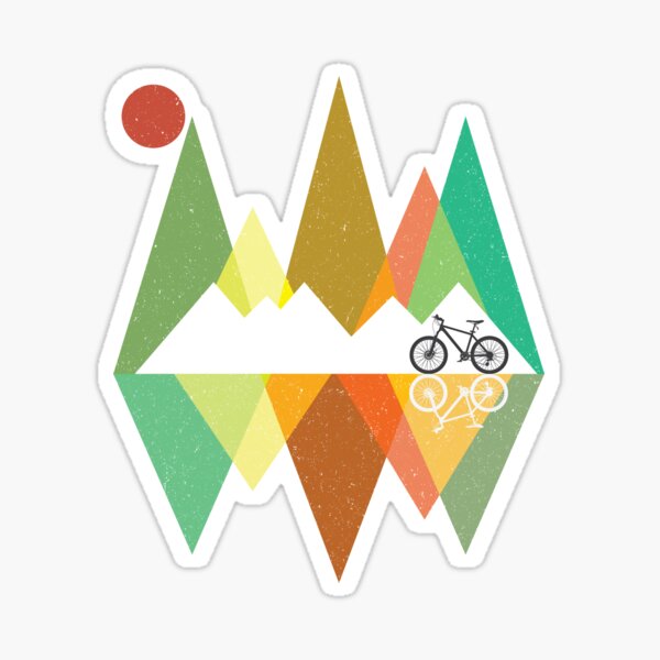 Item preview, Mountain Biking In The Mountains designed and sold by kudostees.
