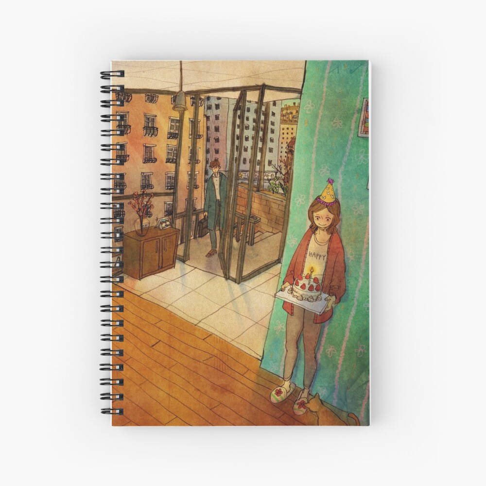 Item preview, Spiral Notebook designed and sold by puuung1.