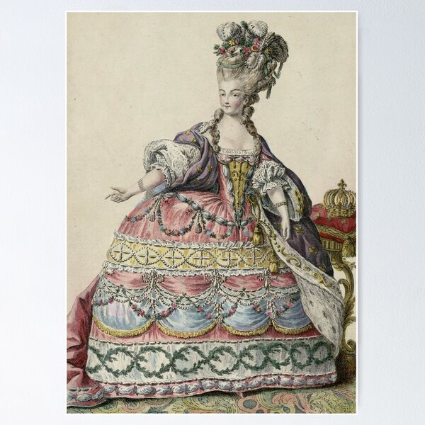 Aperçu de l'œuvre Marie-Antoinette - Claude-Louis Desrais créée et vendue par themasters.