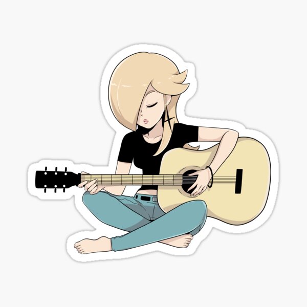 Guitarist Sticker