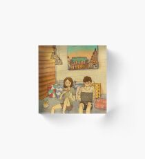 Laid-back afternoon Acrylic Block