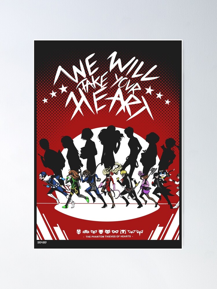 Phantom Thieves, Persona 5 Poster