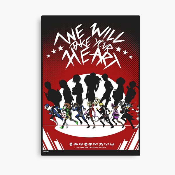 We will Take your Heart Canvas Print