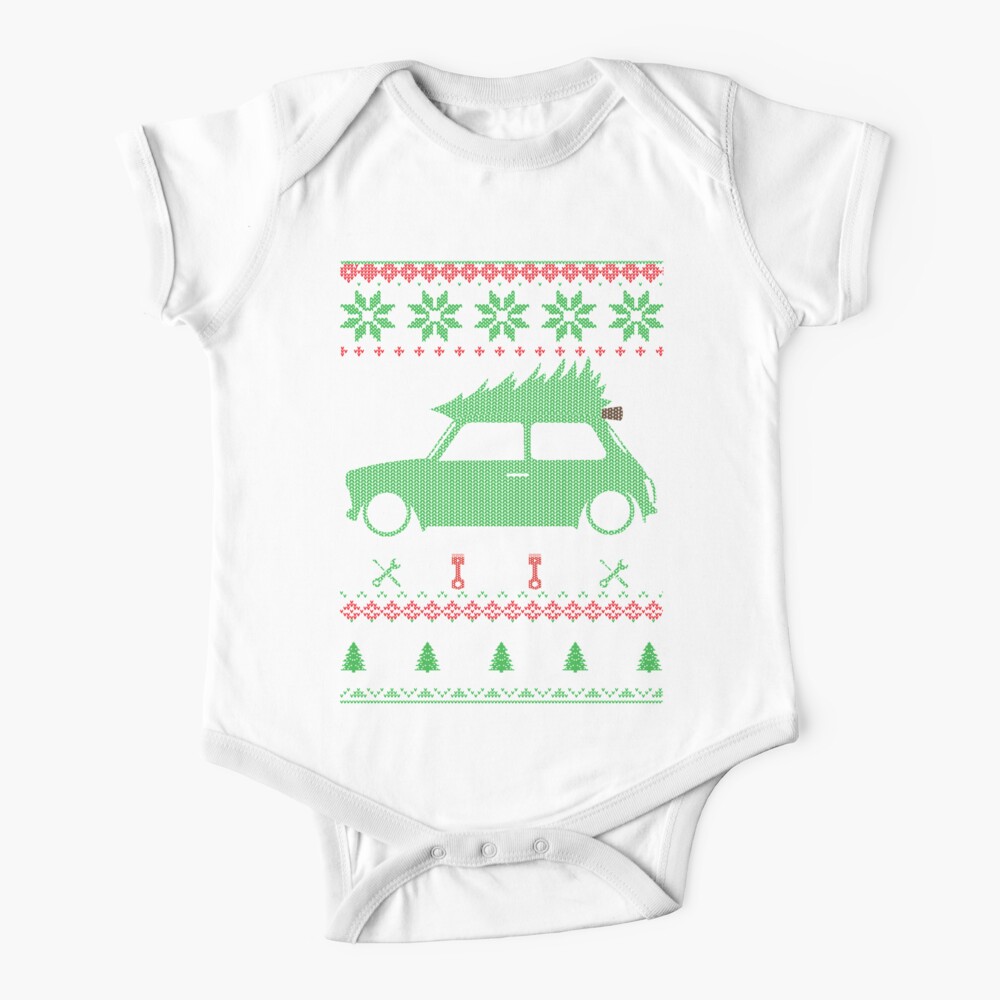 mini cooper ugly christmas sweater