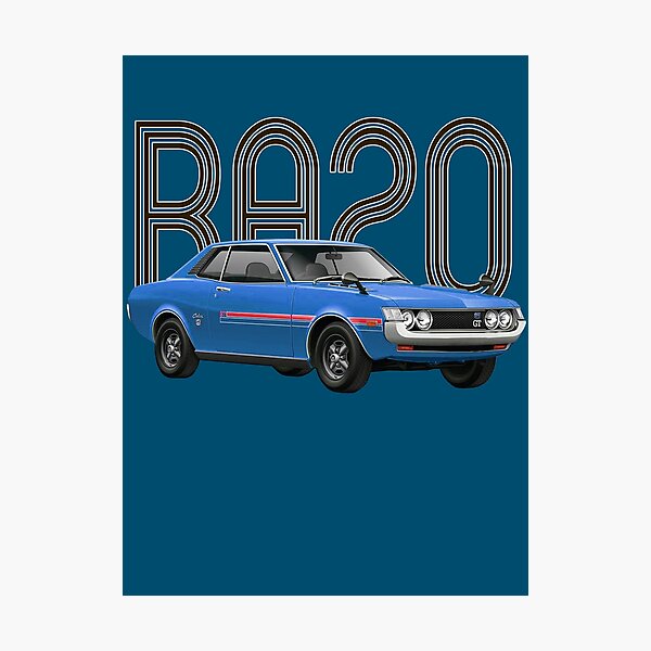 RA20 JDM Classic - Blue Photographic Print