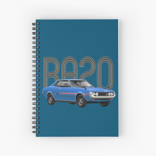 RA20 JDM Classic - Blue Spiral Notebook
