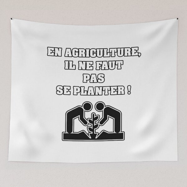 Item preview, IN AGRICULTURE, DO NOT PLAN! designed and sold by francoisville.