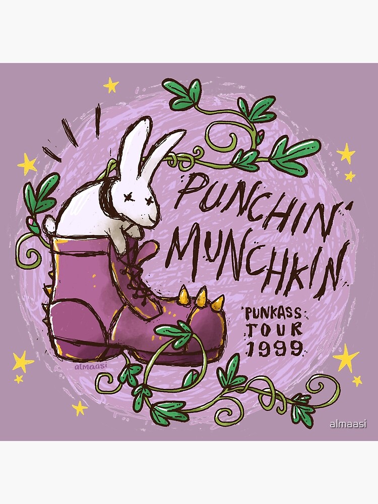 Punchin Munchkin Rabbit In A Boot Fake Punk Band Tour From