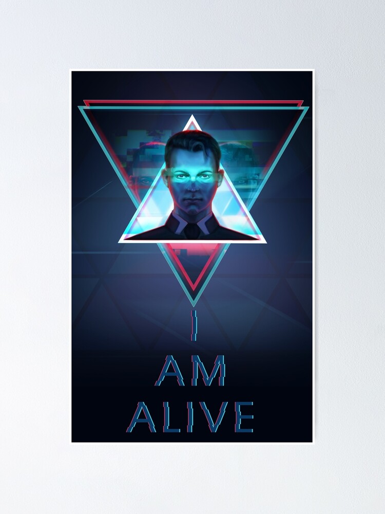 Connor Detroit become human  Poster for Sale by Limaqq