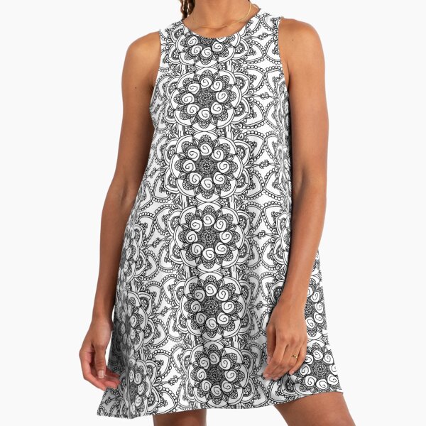 navy blue dress for baby girl Redbubble A-Line Dress Review
