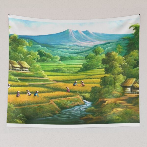 Item preview, Traditional Rice fields designed and sold by danangasmoro.