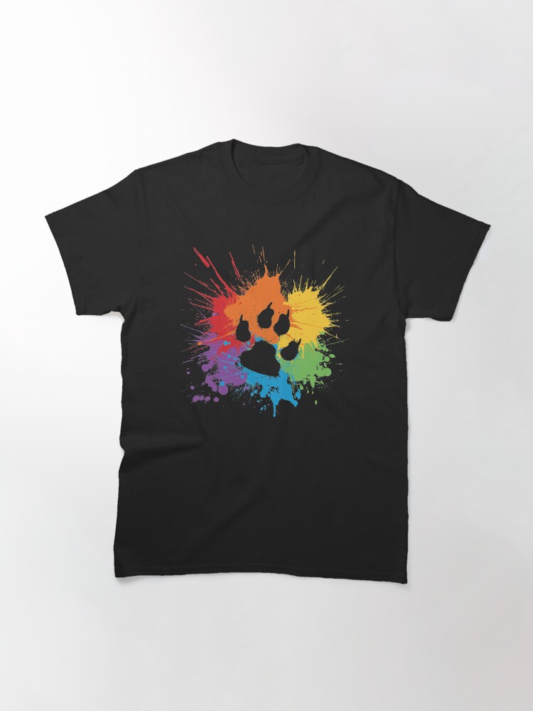 Thumbnail 3 von 7, Classic T-Shirt, Paw Pride: Dark 2019 designt und verkauft von BlitzTurner.