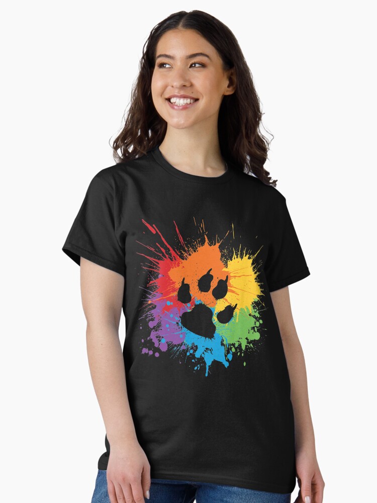 Thumbnail 1 von 7, Classic T-Shirt, Paw Pride: Dark 2019 designt und verkauft von BlitzTurner.