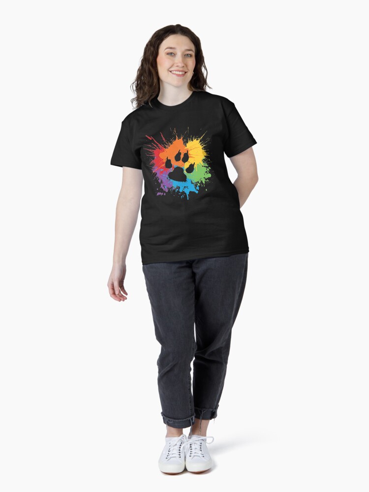 Thumbnail 4 von 7, Classic T-Shirt, Paw Pride: Dark 2019 designt und verkauft von BlitzTurner.