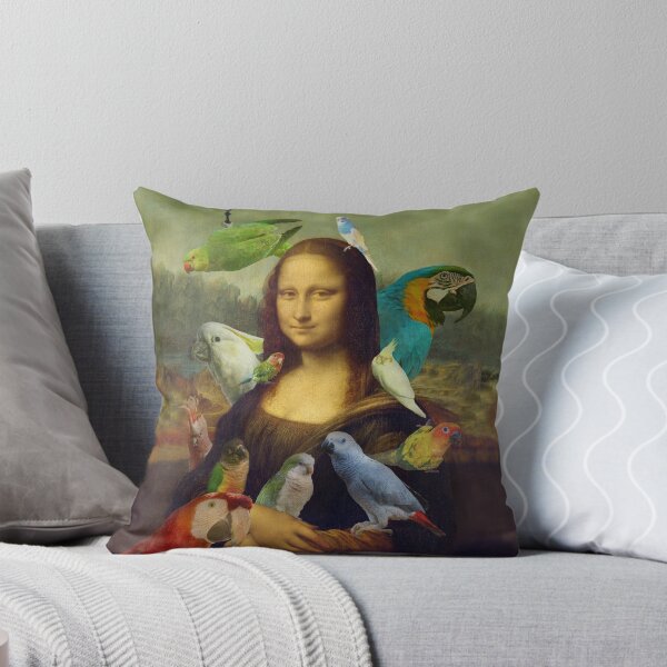 Item preview, mona lisa - mother of parrots designed and sold by FandomizedRose.