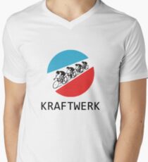Kraftwerk Tour De France V-Neck T-Shirt