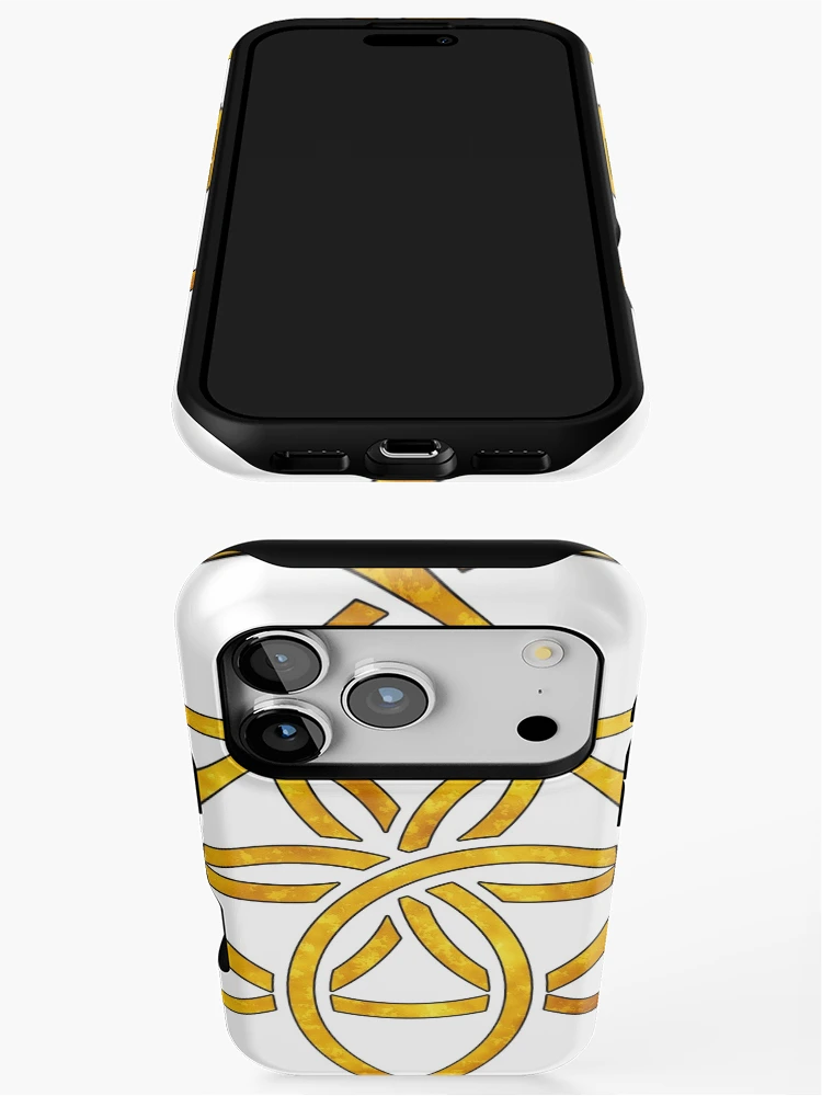 Thumbnail 3 of 4, iPhone Case, Gold Bands [Roufxis-Rb] designed and sold by RoufXis.