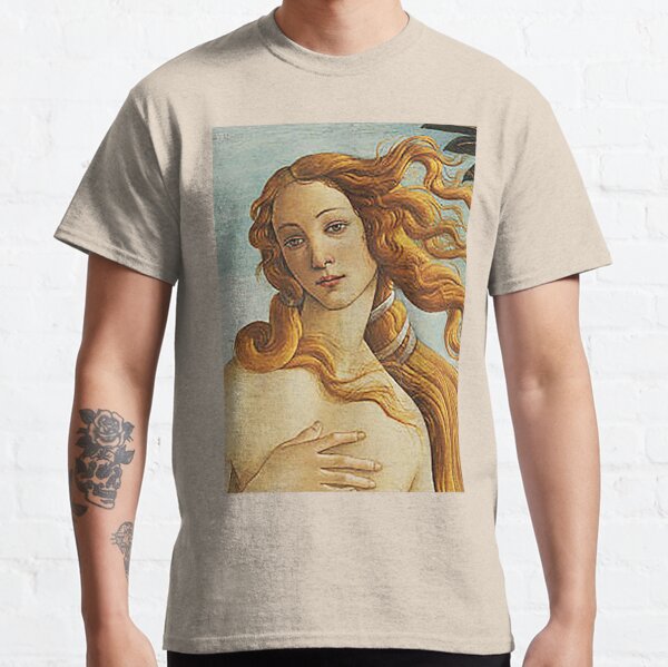 VENUS. HEAD. The Birth of Venus. 1486. Sandro Botticelli. Classic T-Shirt