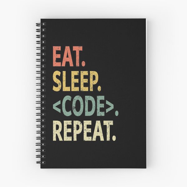 Item preview, Eat Sleep Code Repeat Computer Programmer designed and sold by sillerioustees.
