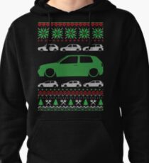 Golf 3 GTI MK3 Christmas Ugly Sweater XMAS Pullover Hoodie