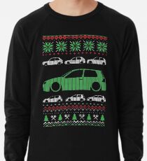 Golf 4 GTI R32 MK4 Christmas Ugly Sweater XMAS Lightweight Sweatshirt