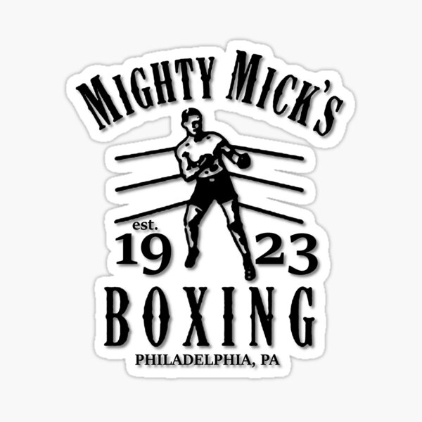 Mighty Mick's Gym Pegatina