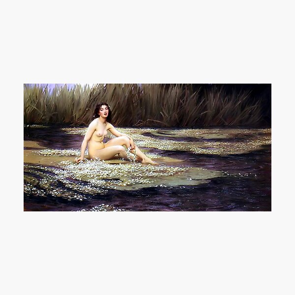 The Water Nymph - Herbert James Draper Photographic Print