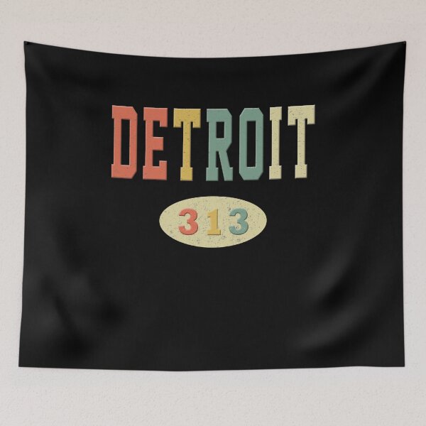 Artikelvorschau, Detroit Michigan 313 Vorwahl entworfen und verkauft von sillerioustees.