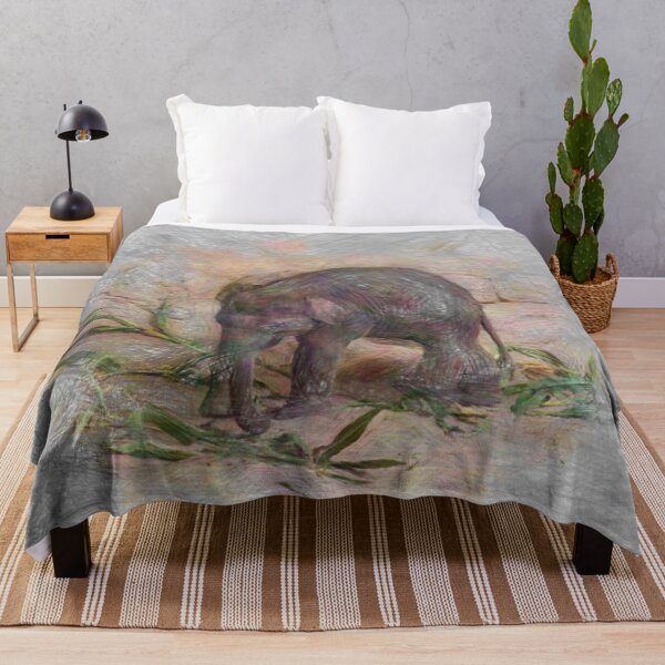 Item preview, Artistic animal Baby Elephant designed and sold by Jamcolors.