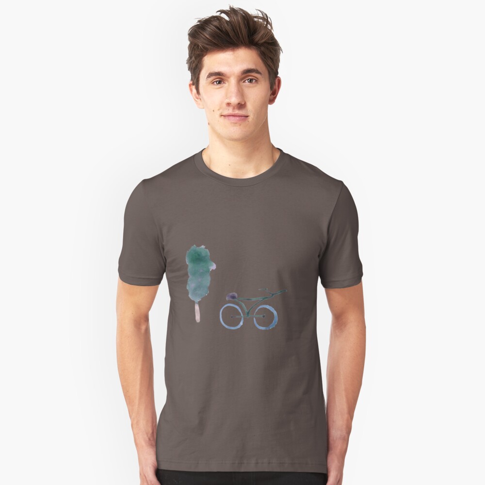 Tree & bike Slim Fit T-Shirt