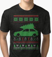 Polo 86C Coupe Noël Pull laid Noël T-shirt chiné