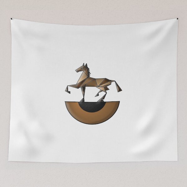 Item preview, geometric horse designed and sold by Mitko  Peroski.