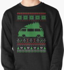 T3 Bus Van Bulli Christmas Ugly Sweater XMAS Pullover