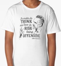 Jordan Peterson Illustration and Quote Long T-Shirt