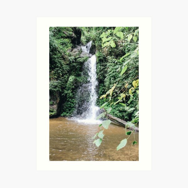 Waterfalls, Thailand Art Print