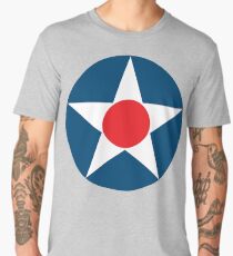AIR FORCE, USAF, SYMBOL, WWII, USA, Pre War, To May 1942 Men's Premium T-Shirt