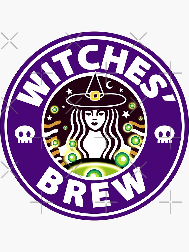 "Witches Brew " Sticker By Francielandia | Redbubble