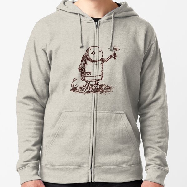 NieR:Automata Robot Zipped Hoodie