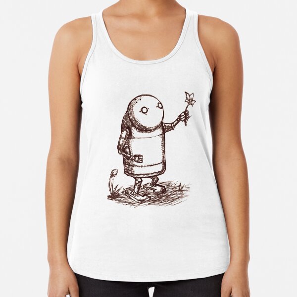NieR:Automata Robot Racerback Tank Top