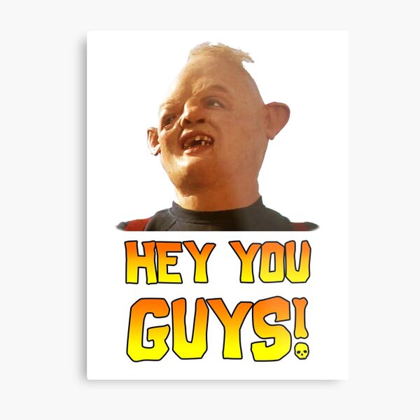 Sloth Goonies Wall Art Redbubble