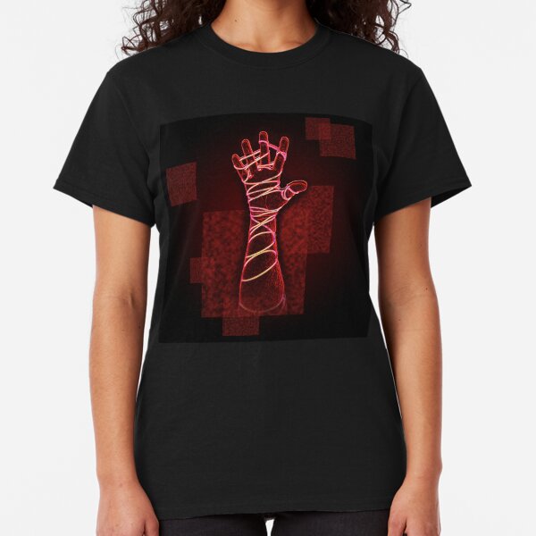 Red Neon Reach Classic T-Shirt