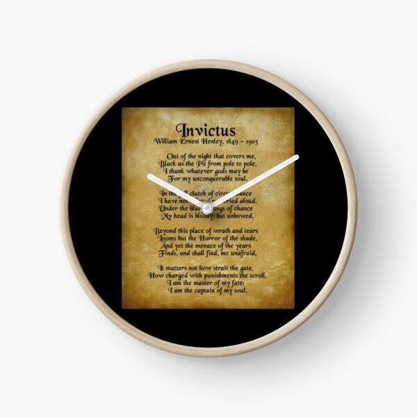 Item preview, Invictus, Ernest Henley poem on parchment designed and sold by Irisangel.