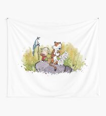 Exploring Calvin Hobbes Wall Tapestry