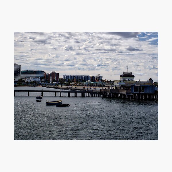 Item preview, St Kilda Pier designed and sold by Michael McGimpsey.