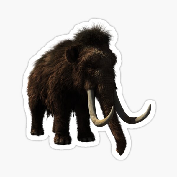 Wooly Mammoth Stickers Redbubble