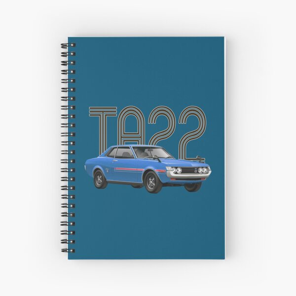 TA22 JDM Classic - Blue Spiral Notebook