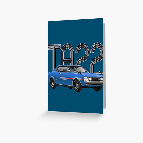 TA22 JDM Classic - Blue Greeting Card
