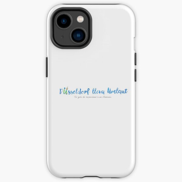 Texto - Düsseldorf lleva Umlaut blog Funda resistente para iPhone