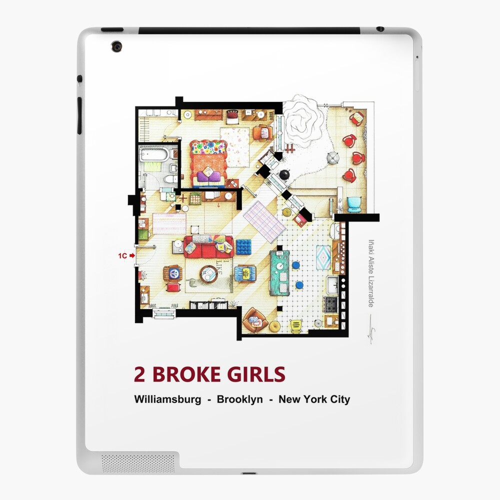 Barney Stinson's apartment iPad Case & Skin by Iñaki Aliste Lizarralde