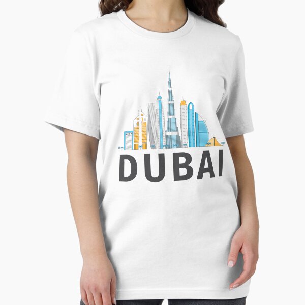 Item preview, Dubai United Arab Emirates - Burj Khalifa Skyscraper City Skyline designed and sold by ZamerskiDesigns.